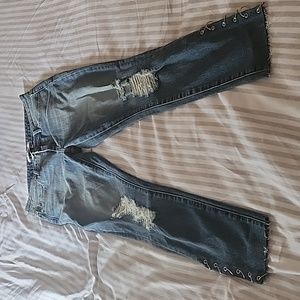 Sam Edelman Distressed The Kitten Jeans